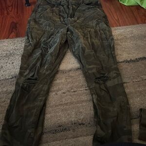 camo jeans